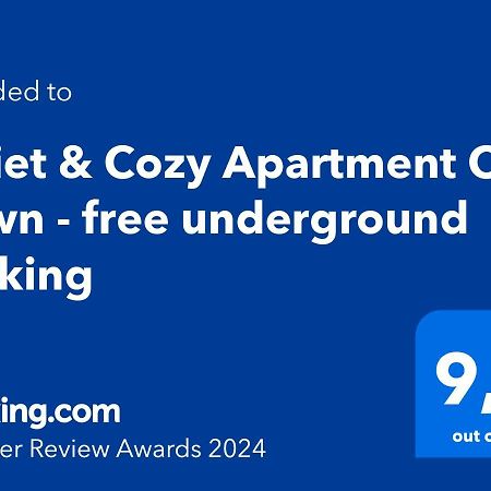 Quiet & Cozy Apartment Old Town - Free Underground Parking Caşonia Exterior foto